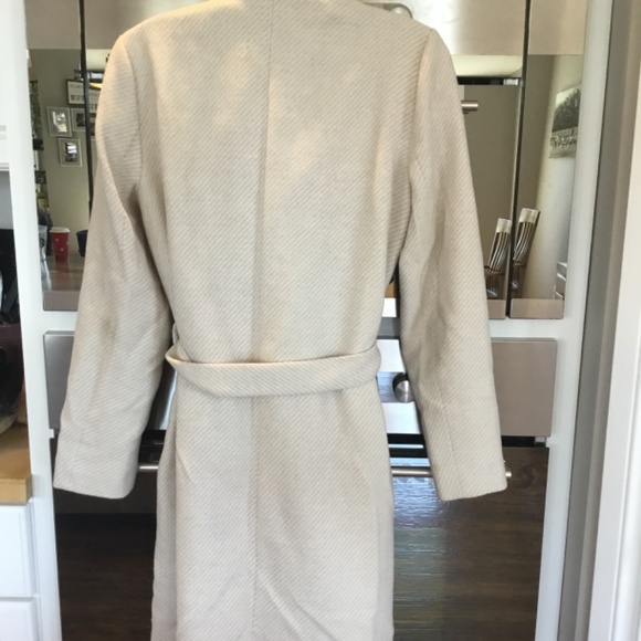 Dex double breasted, lined, belted jacket - Picture 2 of 3